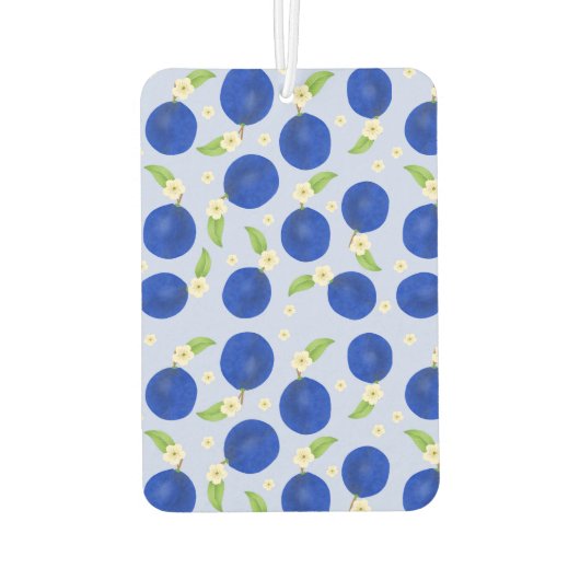 Botanical Plums Collection Blue Autolufterfrischer (Rückseite)