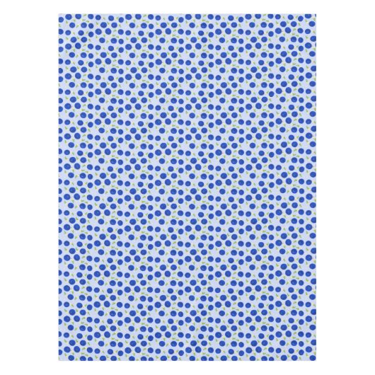 Botanical Plums Collection Blue Tischdecke (Vorderseite)