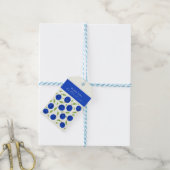 Botanical Plums Collection Ivory Geschenkanhänger (Mit Garn)