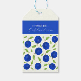 Botanical Plums Collection Ivory Geschenkanhänger