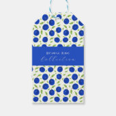 Botanical Plums Collection Ivory Geschenkanhänger (Vorderseite)