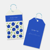 Botanical Plums Collection Ivory Geschenkanhänger