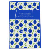 Botanical Plums Collection Ivory Mittlere Geschenktüte (Vorderseite)