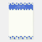 Botanical Plums Collection Ivory Post-it Klebezettel (Vorderseite)