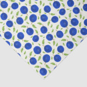 Botanical Plums Collection Ivory Seidenpapier (Detail)