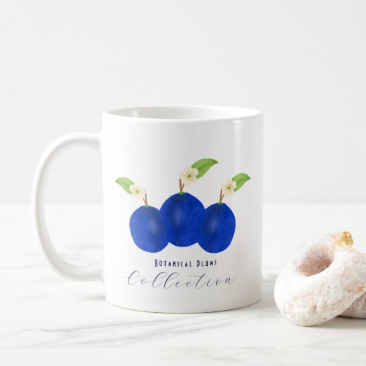 Botanical Plums Collection Kaffeetasse (Mit Donut)