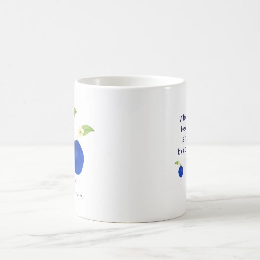 Botanical Plums Collection Kaffeetasse (Mittel)