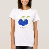 Botanical Plums Collection T-Shirt (Vorderseite)