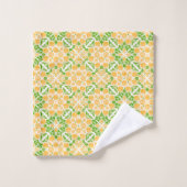 Botanical Pop-Citrus Badhandtuch Set (Waschlappen)