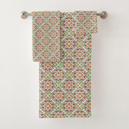 Botanical Pop_Forest Badhandtuch Set (Insitu)