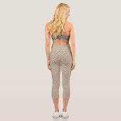 Botanical Pop_Forest Capri Leggings (Rückseite)
