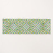 Botanical Pop - Olive Yogamatte (Vorderseite (Horizontal))