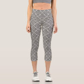 Botanical Pop-Sumi Capri Leggings (Vorderseite)