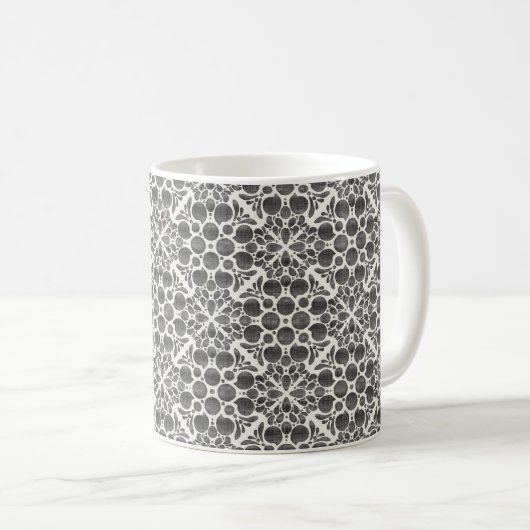 Botanical Pop-Sumi Kaffeetasse (VorderseiteRechts)