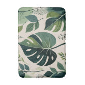 Botanical Retreat Bath Mat Badematte (Vorderseite Vertikal)