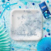 Botanical Sheva Brachos Napkin Pappteller (Party)