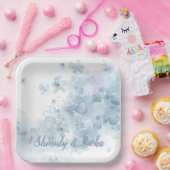 Botanical Sheva Brachos Napkin Pappteller (Party)