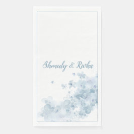 Botanical Sheva Brachos Napkin Serviette