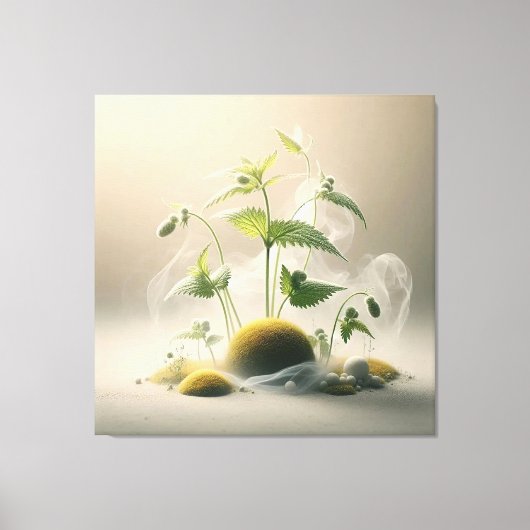 Botanical Sphere Composition Leinwanddruck (Vorderseite)