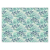  Botanical style tablecloth, green leaf tablecloth Tischdecke (Vorderseite (Horizontal))