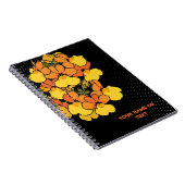 Botanical Sunset: The 'Sunsatia Mango' Nemesia Notizblock (Rechte Seite)