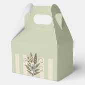 Botanical Treasures favor box, boîtes cadeaux Geschenkschachtel (Rückseite)