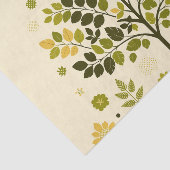 Botanical Tree To From Handmade with gift Seidenpapier (Ausschnitt)