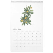 Botanical Watercolors Calendar 2026 Kalender (Mär 2026)