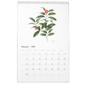 Botanical watercolors calendar Mang Hang Ho, 2026 Kalender (Feb 2027)