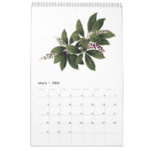 Botanical watercolors calendar Mang Hang Ho, 2026 Kalender (Mär 2026)