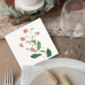 Botanical Wedding Cocktail Napkin Serviette