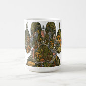 Botanical Wolf Paw Pine Forest Nature Mug Kaffeetasse (Mittel)