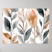 Botanicale der Natur ohne Rahmen Poster (Vorne)