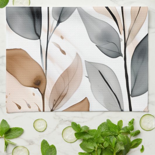 Botanicale Geschirrtuch (Gefaltet)