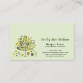 BotanicalLightGreen HolisticWellness Appointment& Visitenkarte (Vorderseite)