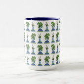 Botanicals and Books Mug Tasse (Zentrum)