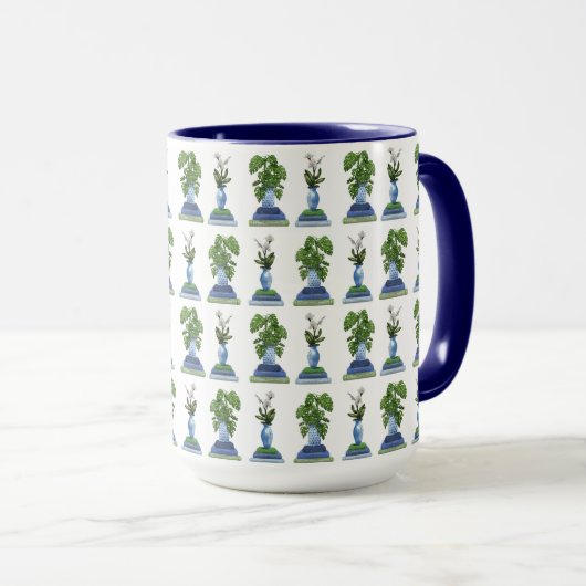 Botanicals and Books Mug Tasse (VorderseiteRechts)