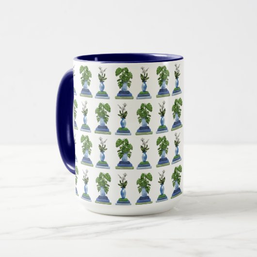 Botanicals and Books Mug Tasse (Vorderseite Links)