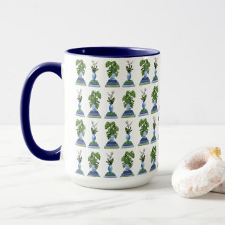 Botanicals and Books Mug Tasse