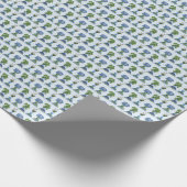 Botanicals and Books Wrapping Paper Geschenkpapier (Ecke)