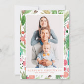 Botanicals Botanicals Modern Feiertagskarte (Vorderseite)