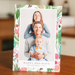 Botanicals Botanicals Modern Feiertagskarte