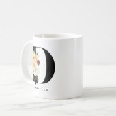 Botanicals-Brief-D-Monogramm Kaffeetasse (Vorderseite Links)