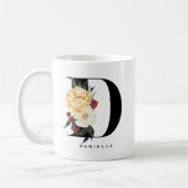 Botanicals-Brief-D-Monogramm Kaffeetasse (Links)