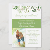 Botanicals Foto Block Empfang nur Einladung | (Vorderseite)