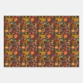 Botanicals Herbst Geschenkpapier Set (Vorderseite 3)