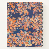 Botanicals im Herbst in erdachten Neutralen und Ma Notizblock (Rückseite)