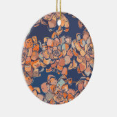 Botanicals im Herbst in erdigen Neutralen und Mari Keramik Ornament (Rechts)