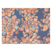 Botanicals im Herbst in erdigen Neutralen und Mari Tischdecke (Vorderseite (Horizontal))