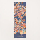 Botanicals im Herbst in erdigen Neutralen und Mari Yogamatte (Vorderseite)